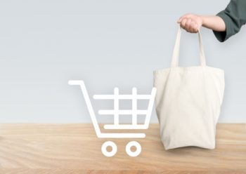 エコバッグで買い物